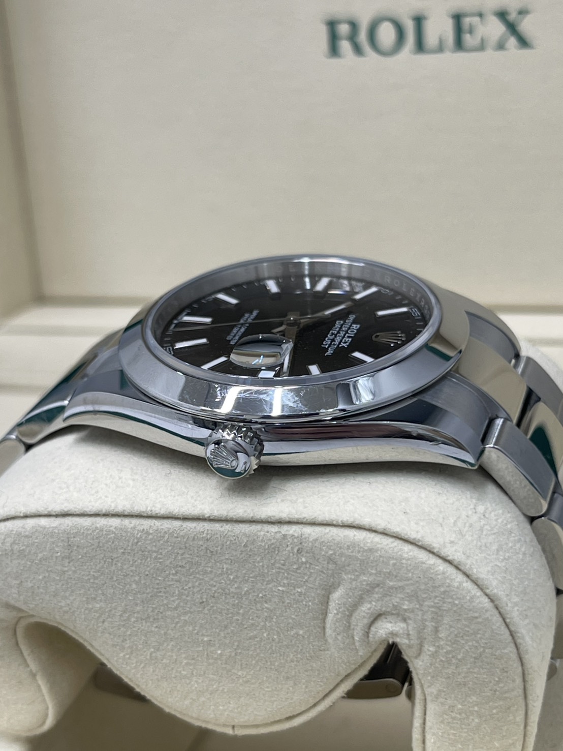 テスト掲載:ロレックス デイトジャスト41 126300 黒 2025年6月6枚目