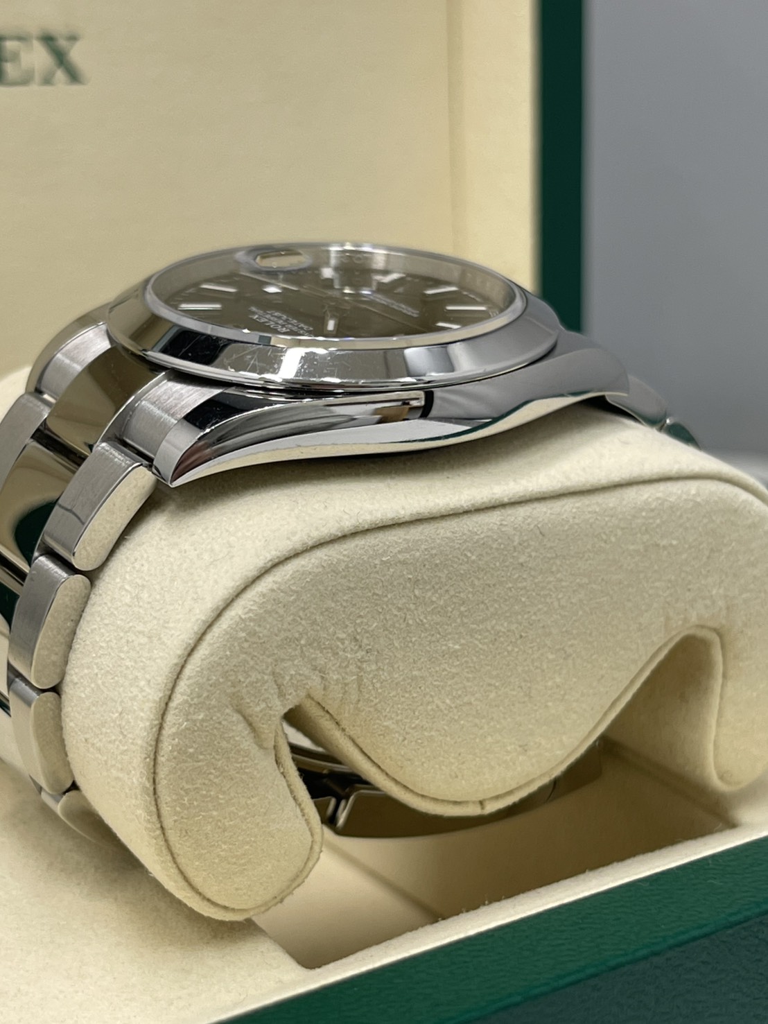 テスト掲載:ロレックス デイトジャスト41 126300 黒 2025年6月7枚目